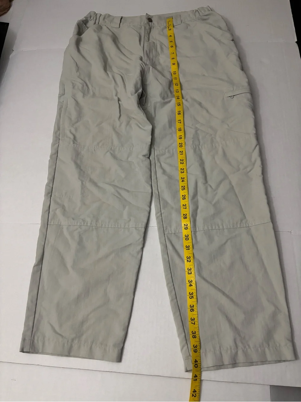 RailRiders Mens  Light Pants Nylon Tactical Hiking Cargo Size M inseam 30”